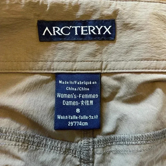 Arc’teryx tan shorts - Picture 3 of 9
